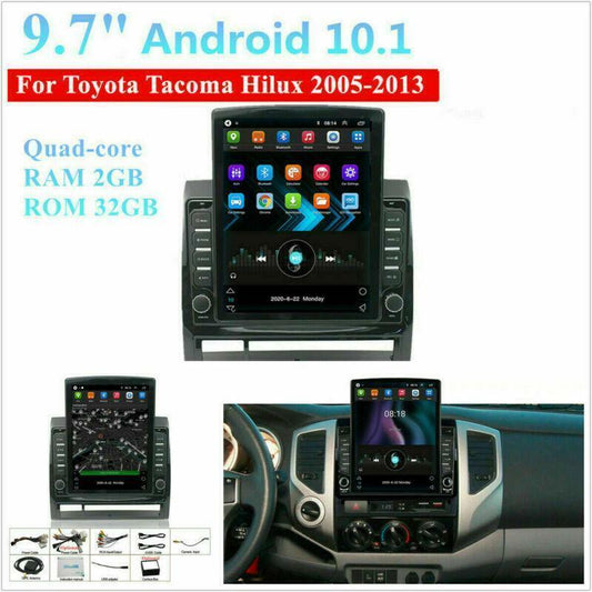 for Toyota Tacoma 2005-2013 9.7 Android 10.1 Car Stereo Radio GPS Wifi 2+32GB