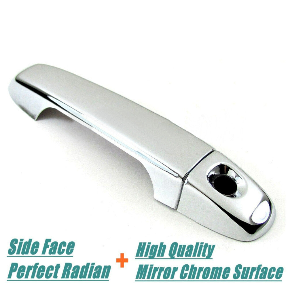 Chrome Side Door Handle Molding Covers Trim For 2012-2018 for Toyota Yaris Hatchback