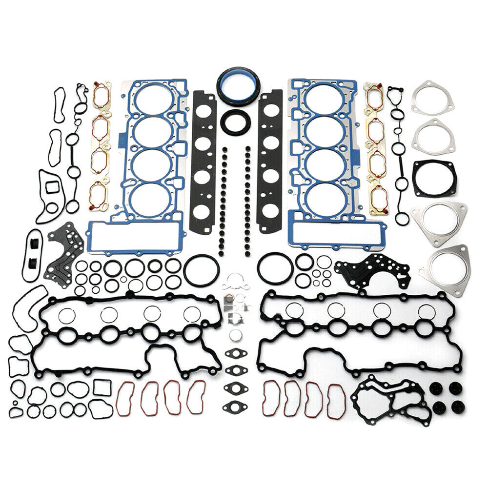 Engine Overhaul Rebuild Gasket Seals Kit Head Screws for Audi S5 A6 for VW 4.2L