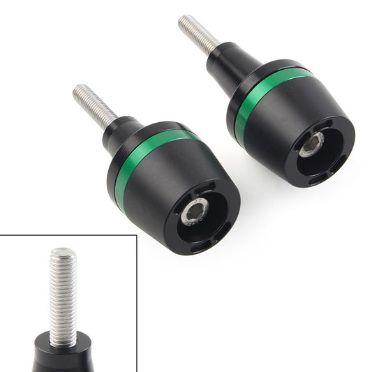 for Yamaha for Suzuki for Honda for Kawasaki Green Frame Sliders Crash Protector