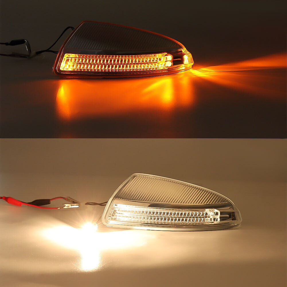 2x For 2008-2010 for Mercedes-Benz ML63 AMG ML500 L+R Door Mirror Turn Signal Light