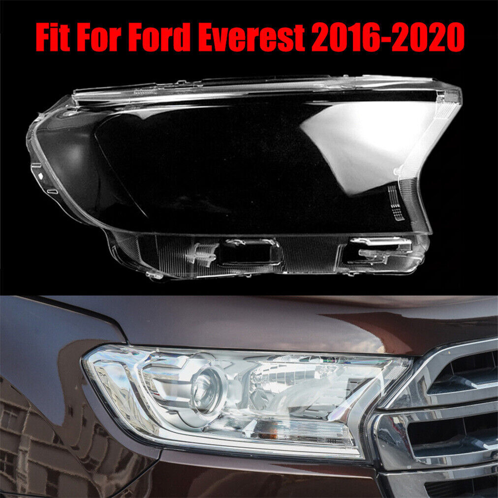 Fit for Ford Everest 2016-2020 Right Side Headlight Headlamp Clear Lens Cover