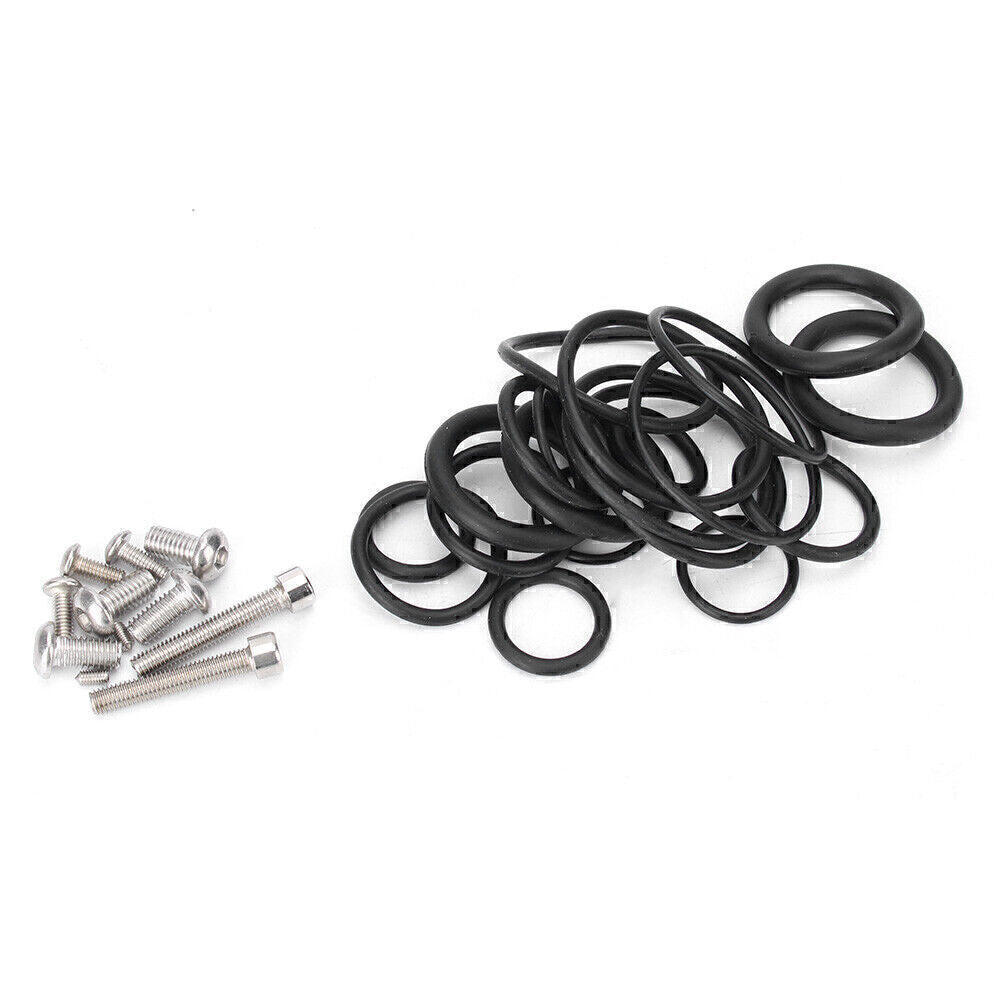 Fit for BMW R1200GS ADV LC 2014 2015 CNC Frame Hole Caps Cover Decoration Black