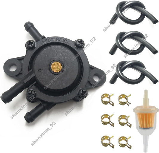 808492 Fuel Pump with Filter and Oil Hose for Kohler 17HP-25HP Briggs
