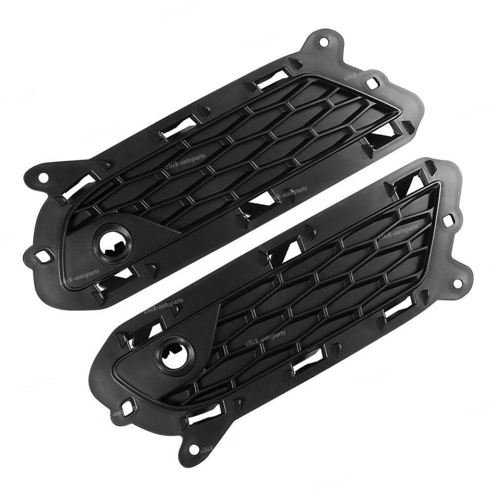 2x LH+RH Front Bumper Lower Grille Trim w/Hole for Range Rover Evoque 2016-2019