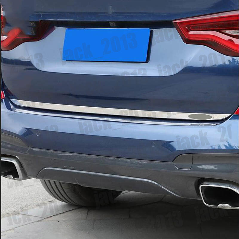 for BMW X3 G01 2018-2023 Steel Rear Trunk Tail Gate Door Lid Cover Trim