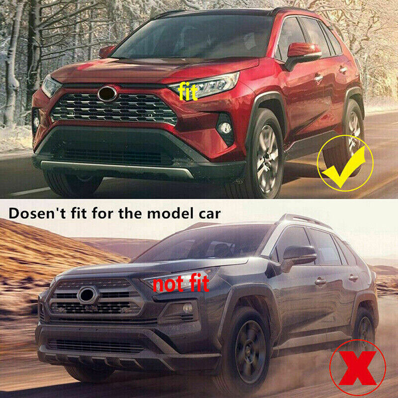 for Toyota RAV4 2019-2023 Carbon Fiber ABS Fender Flare Wheel Arch Wide Body Kit