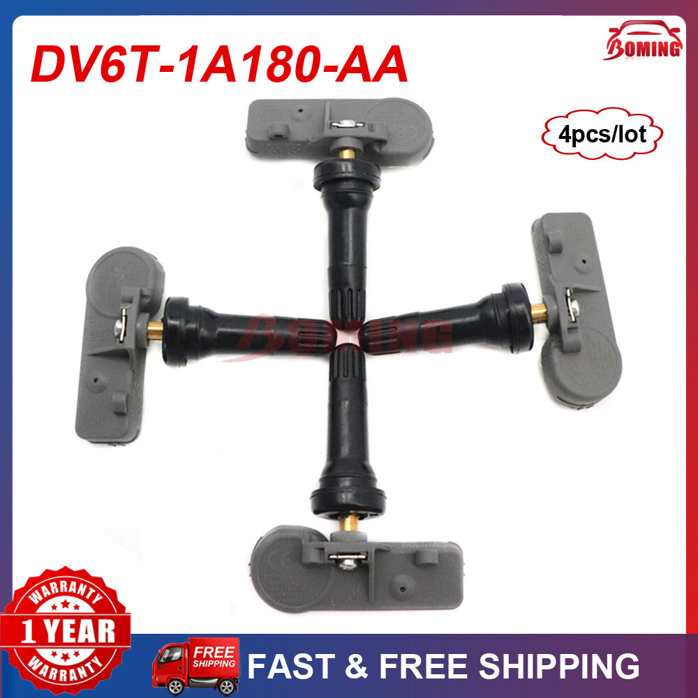 4-piece TPMS tire pressure sensor DV6T-1A180-AA for Mazda for Ford F-150 Focus Explorer