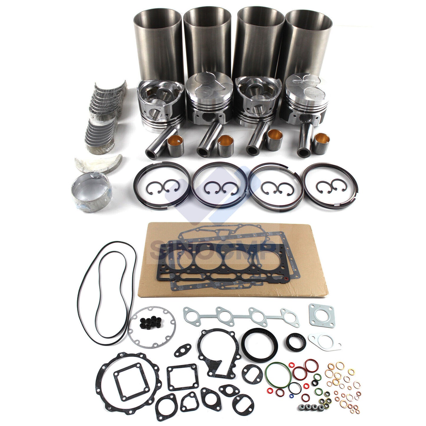 V1305 V1305T Engine Overhaul Kit For Kubota Tractor F3060 F3060-R Mower B2710HSD