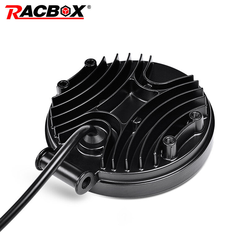 4inch Spot Round Pods 4D Lens LED Work Light Bar Offroad Fog Driving 4WD SUV/ATV