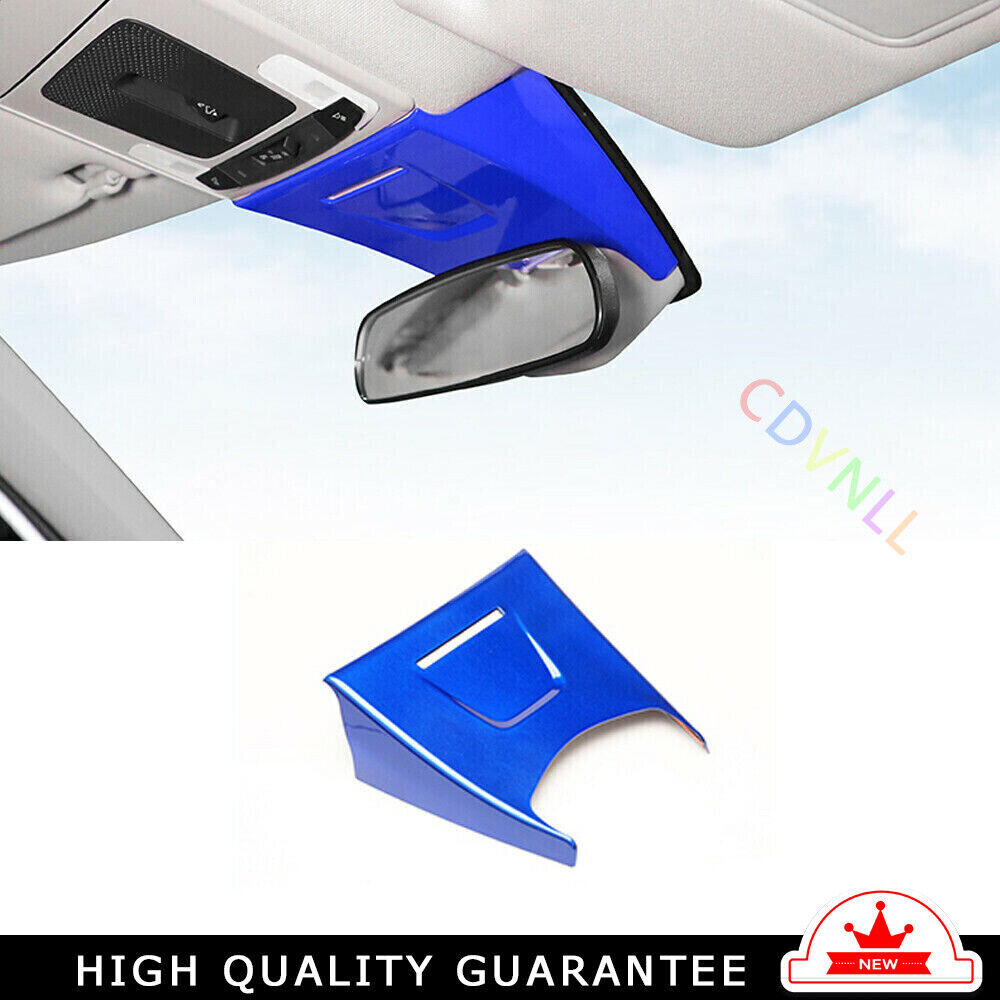 Interior Rearview Mirror Cover Trim for Honda for Civic 11th 2022-2023 Bright Blue