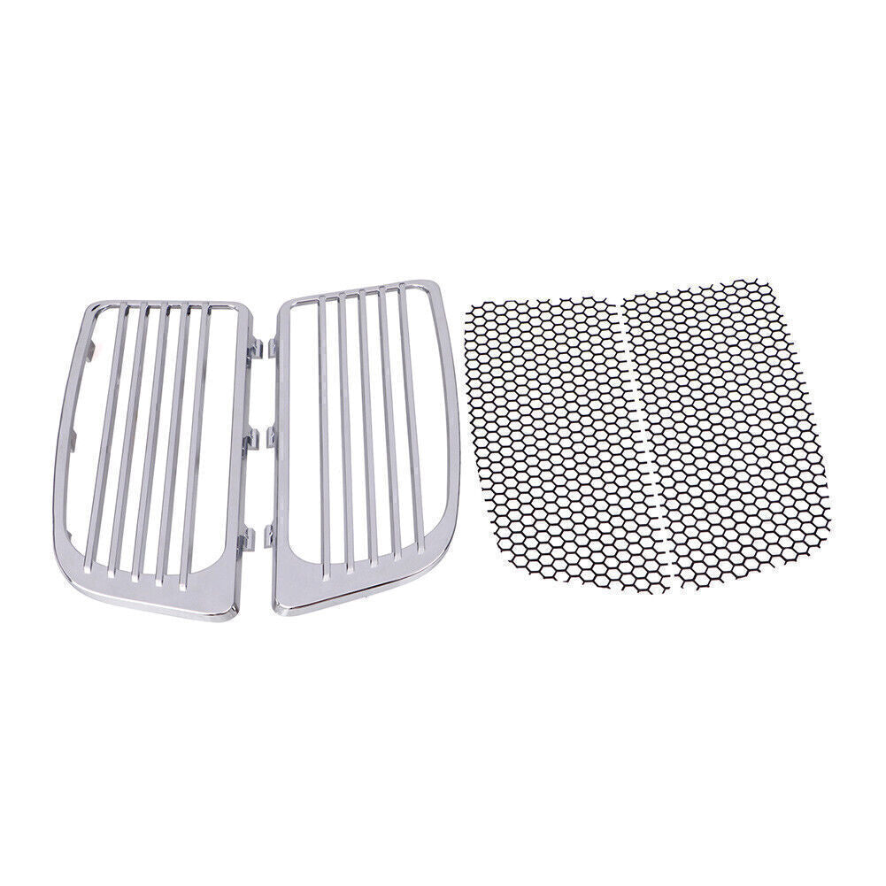 Chrome Radiator GrillsScreens for Harley Electra Glide Low Ultra Limited FLHTKL