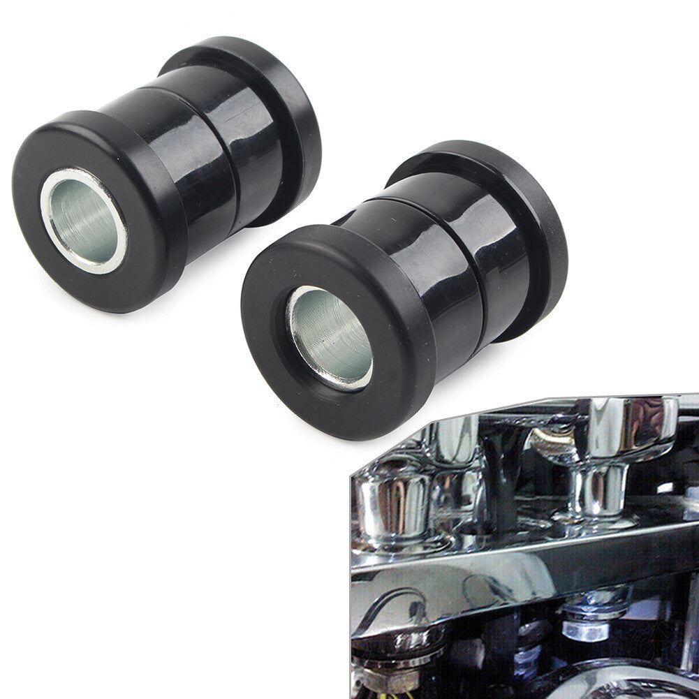 Handlebar Riser Bushings Fit for Harley Sportster Softail Dyna Super Glide FXD Black