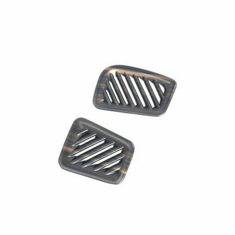 ABS Wood Grain Dashboard Air Outlet Vent Cover Trim for Toyota Highlander 20-22