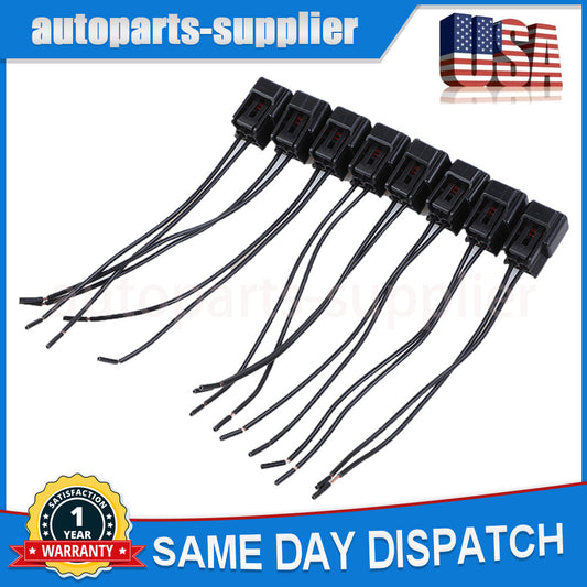 8-Piece Ignition Coil Connector Plug Wiring Harness 170646 for Ford F-150 F-250 4.6L 5.4L