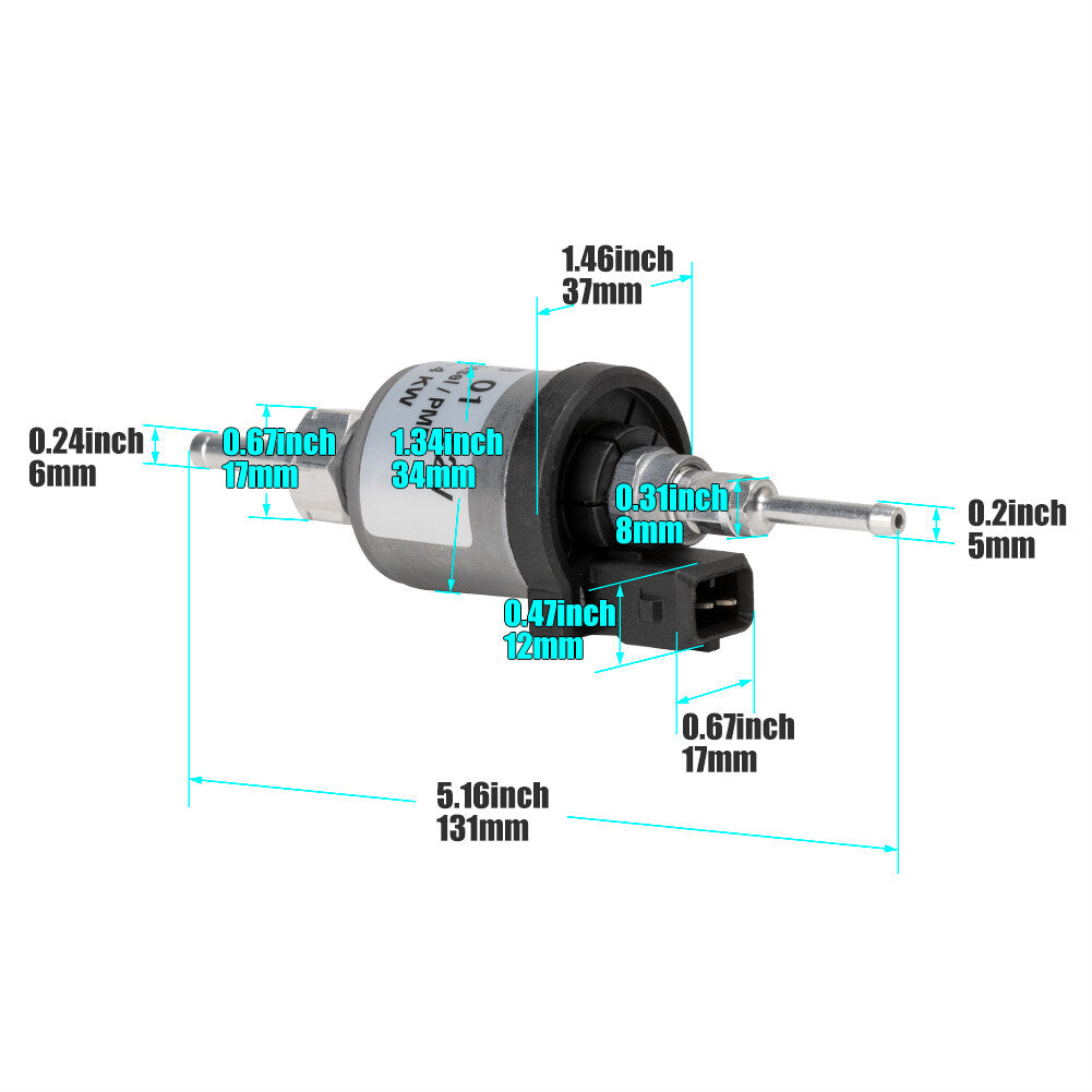 22451901 12V Fuel Metering Pump For 1-5KW Eberspacher Airtronic D2 D4 Car Diesel