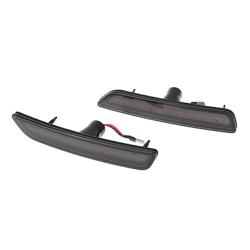 2x LED Front Side Marker Lights for Ford for Mustang 2010-2014 2013 2012 2011 White