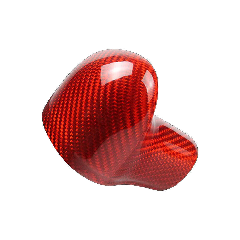 Car Shift Knob Cover Shell Protector Fit for Audi A4 A5 Q5 Q7 A6 A7 S6 S7 Red