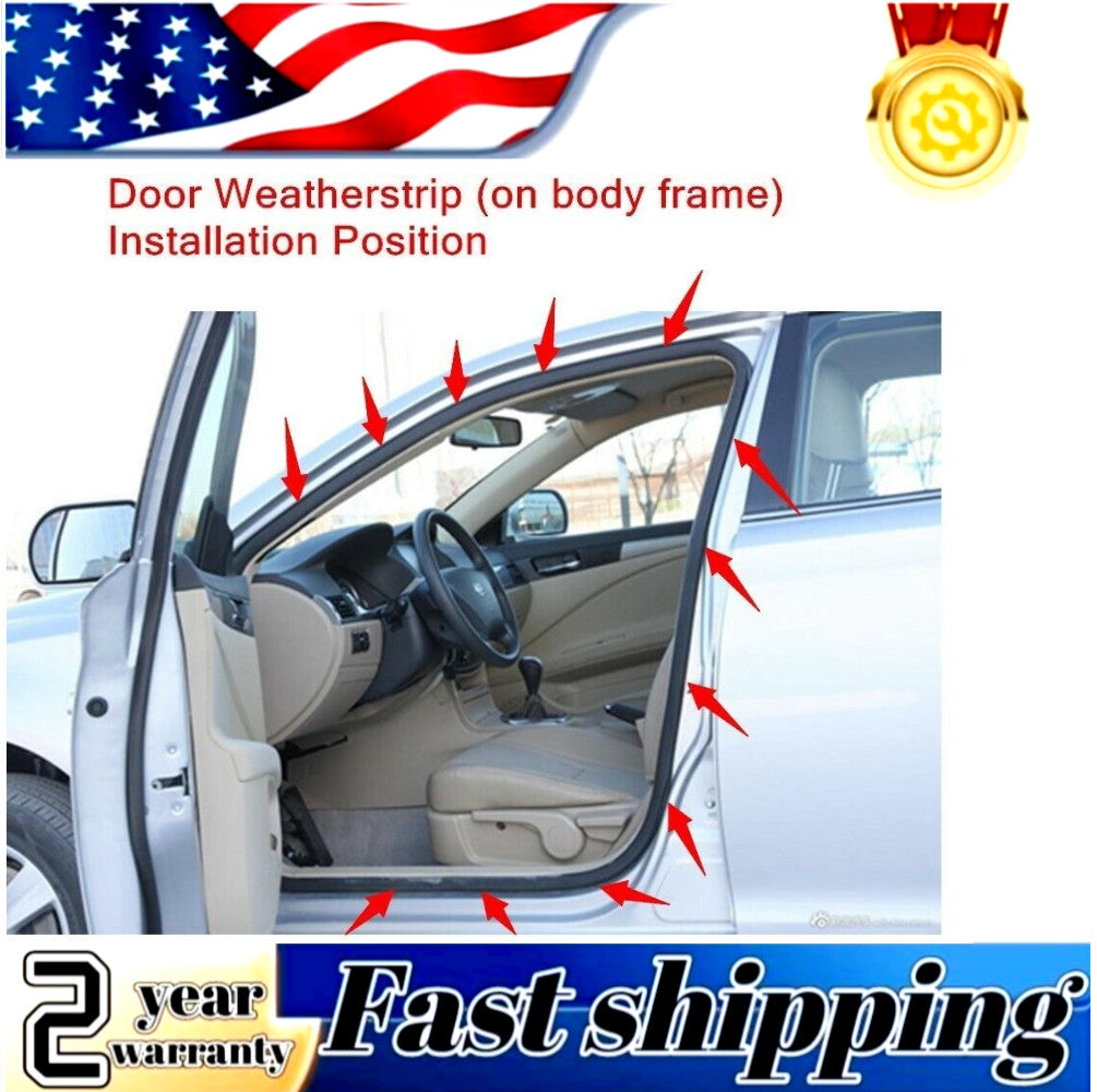 Front left side weatherstrip seal for Honda for Civic sedans 2006-2011