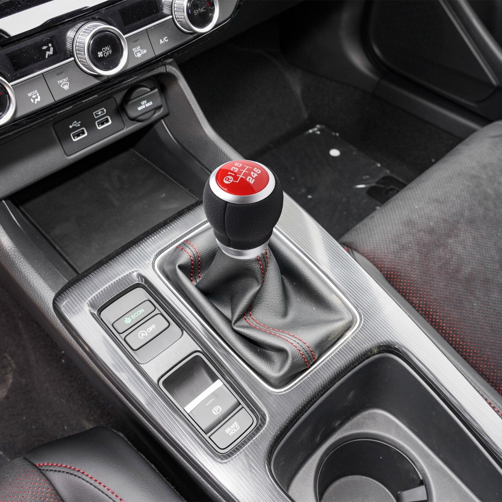Red Manual Gear Shift Knob Replacement for BRZ for Toyota 86 for SCION FRS 1320