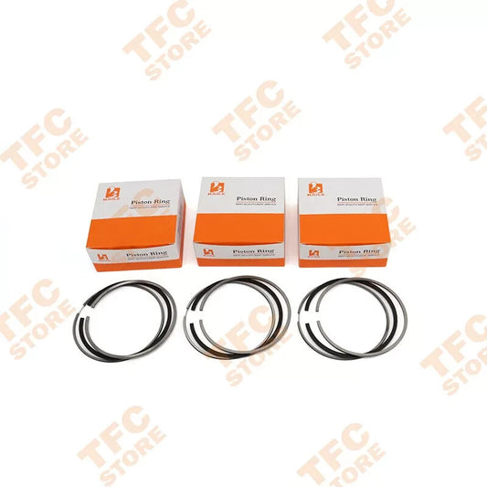 New 3 Sets STD Piston Ring Set Kit FIT for ISUZU 3LB1 Engine parts 77.4mm