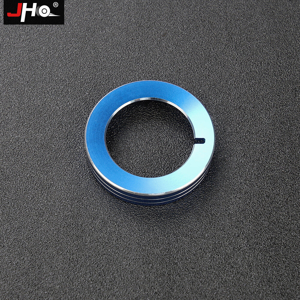 Car Headlight Switch Knob Cover Trim Ring Aluminum for Ford F150 / for Mustang 2015+
