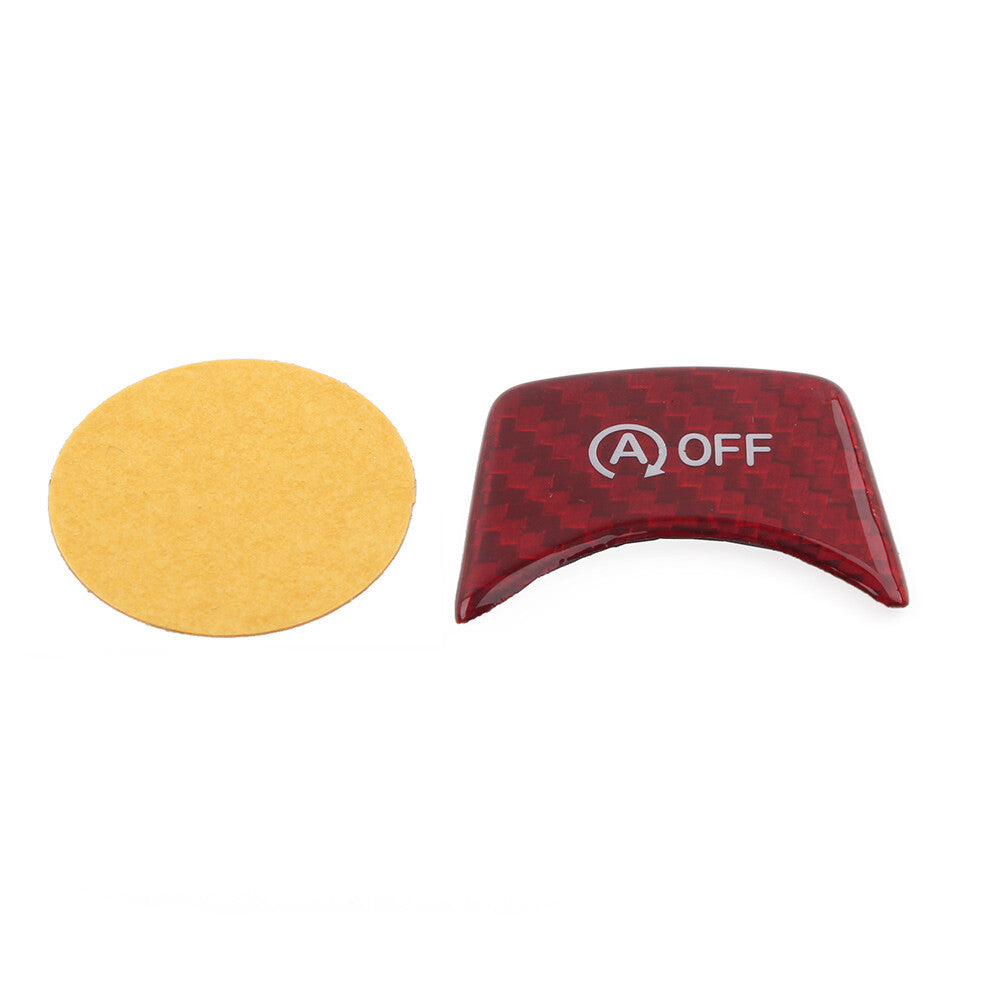 for BMW F20 F21 F22 F23 F30 F31 F32 Engine Start Ignition OFF Button Cover Red