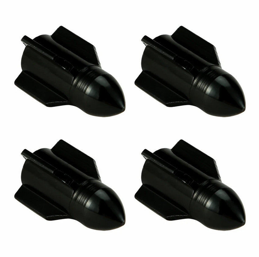 4-Piece Car Tire Valve Cover Stem Air Dust Cover Black Punisher Skull for Jeep for Mini