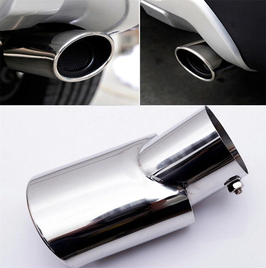 for Kia Forte LX Sedan 2014-2018 Chrome Steel Rear Exhaust Muffler Tip End Pipe