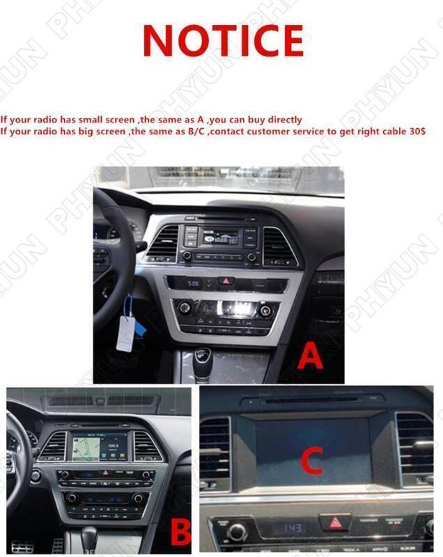 Head Unit for Hyundai Sonata 2015-2017 9 Android 10.1 Car Stereo Radio GPS Navi