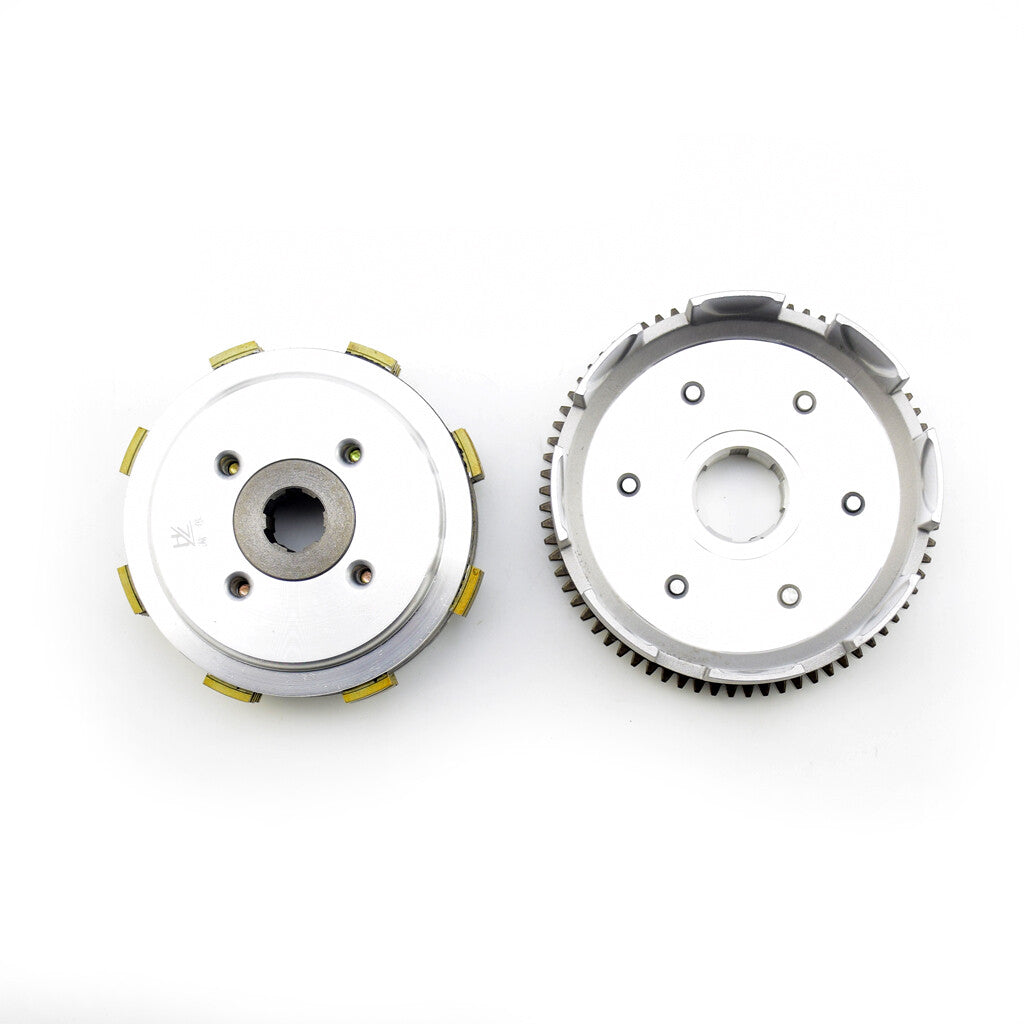 for Honda CG125 CG150 Chinese ATV Spare Parts 5 Plate Clutch pad Basket Assembly