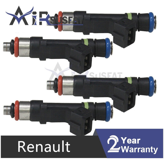 4PCS for Renault Logan Kangoo Sandero 1.4L 1.6L 0280158034 Fuel Injector