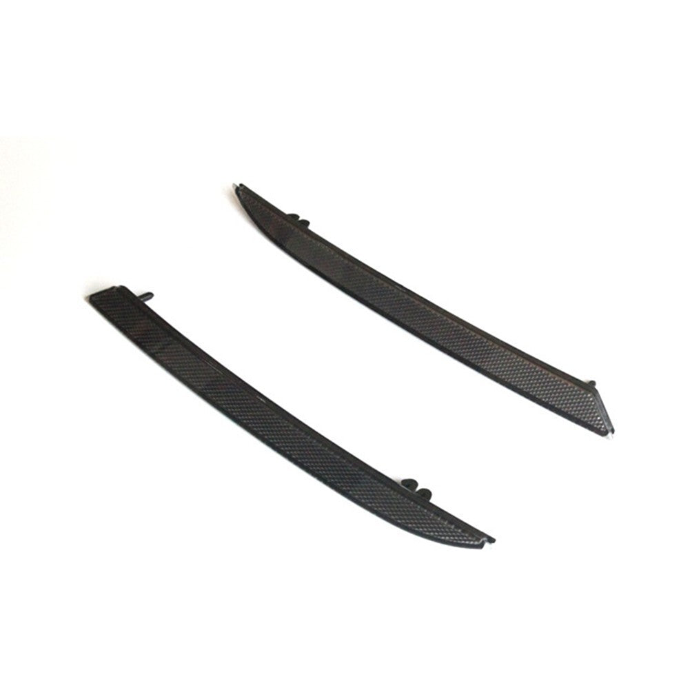 2- Black-Smoked Lens Rear Bumper Reflector Lenses for Ford - for Mustang 2018-2022