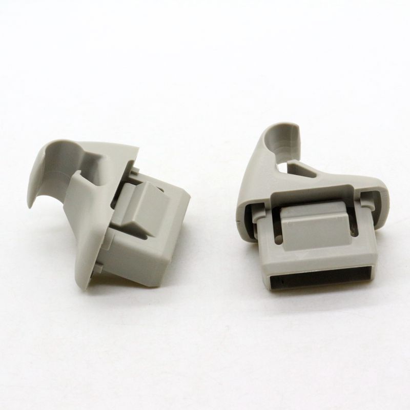 new 2-pack, suitable for Mitsubishi Outlander, PHEV, Lancer MR654610 sun visor clips, beige.