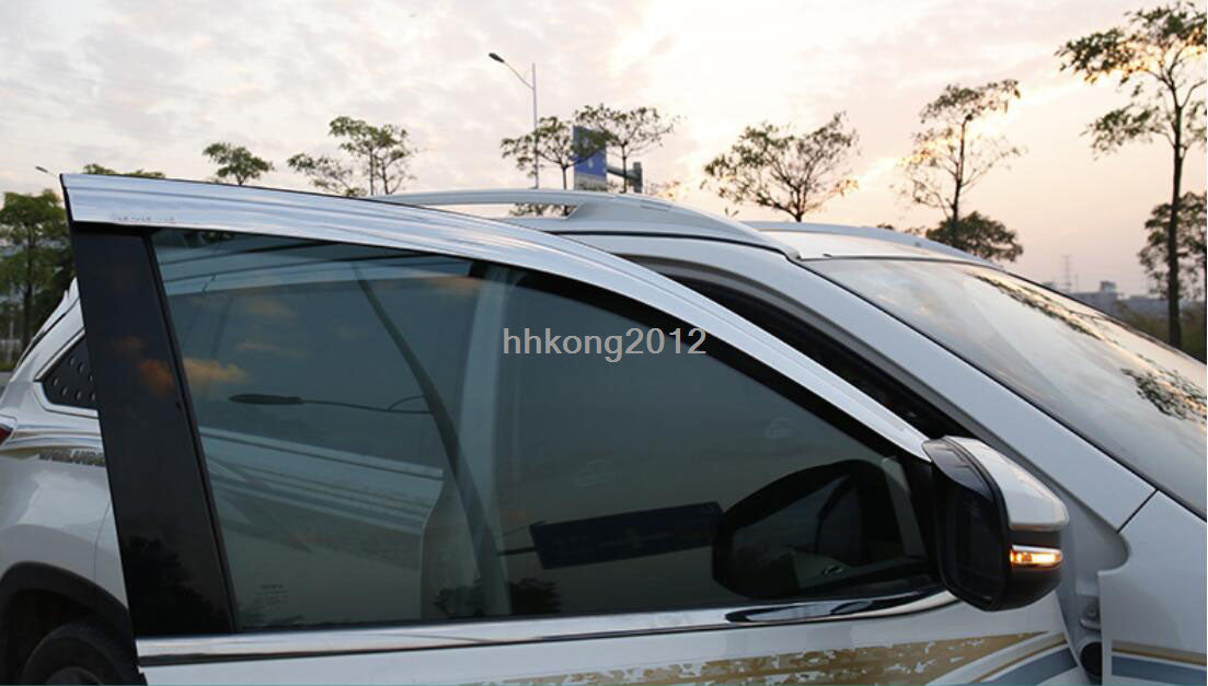 for Toyota highlander 2014-2019 Window Visors Sun Rain Guard Vent Shield Covers