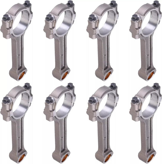 8PCS Connecting Rod w/Bushing for Chevy 5.3L 6.0L 6.2L LS2 LS3 Gen 12577583