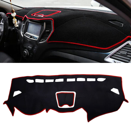 Car Dashboard Dash Mat Sun Cover Pad fit for Hyundai Santa Fe Sport 2013-2018