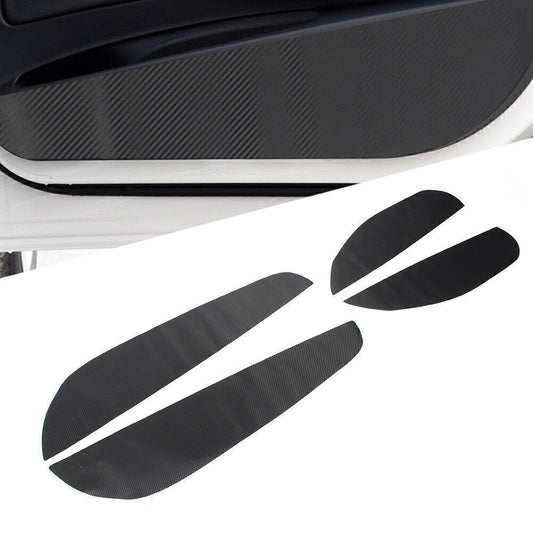 4 Pcs Car Door Anti Kick Pad Protection Cover Trims for BMW F34 2013-2018 Black