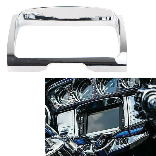 Vivid Radio Trim Blende Center Stereo Accent Dekorativer Rahmen f¨¹r for Harley Chrom