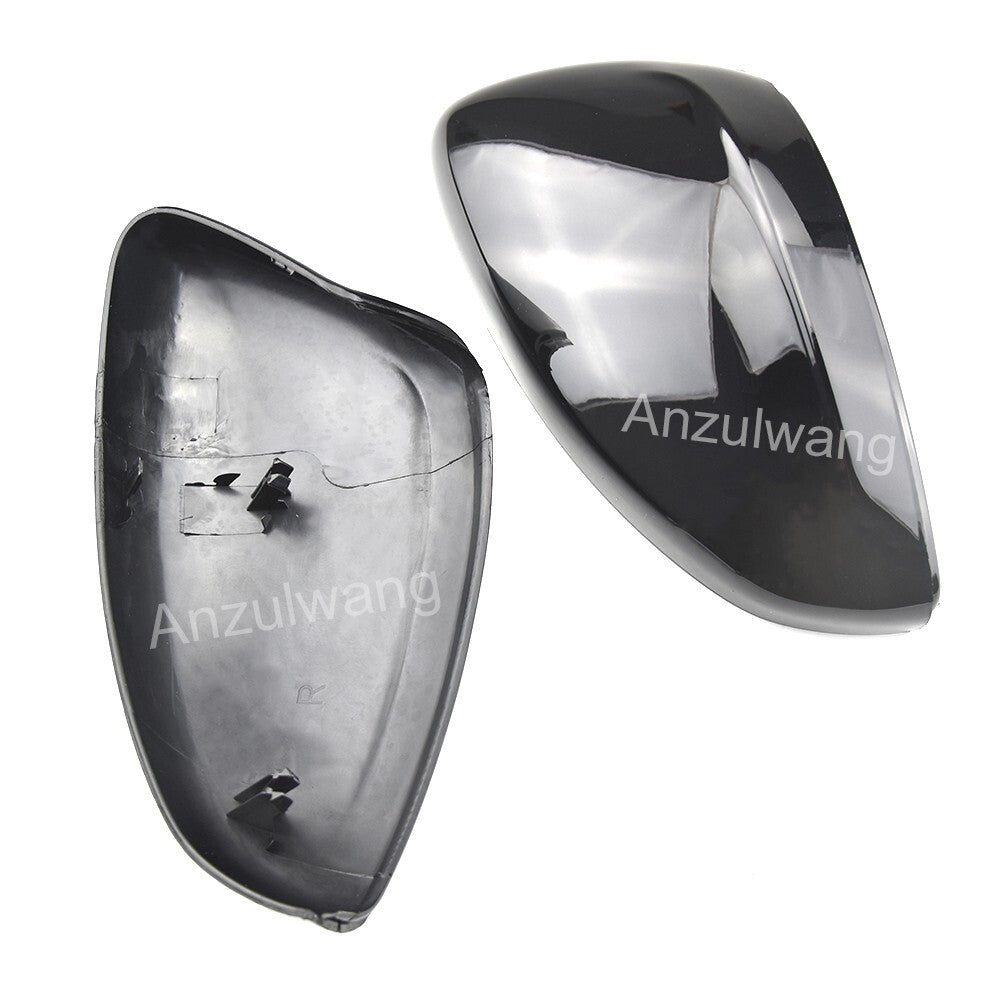 2Pcs Rearview Mirror Cover Trims Car for Peugeot 2008 208 2012-2018 Replacement