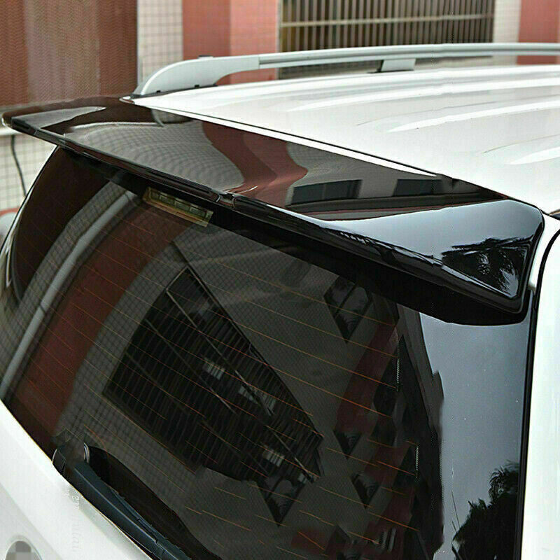 Glossy black Rear Trunk Spoiler Tail Wing Trunk Lip for Land Cruiser LC200 08-21