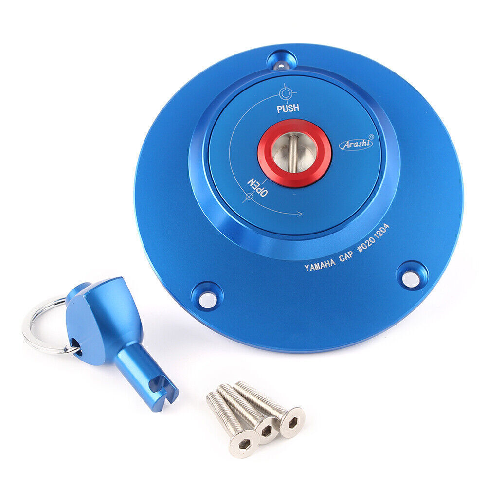 Fit for Yamaha YZF600 1994 - 1997 YZF1000 1997 1998 Blue Gas Fuel Tank Cap  Key UK