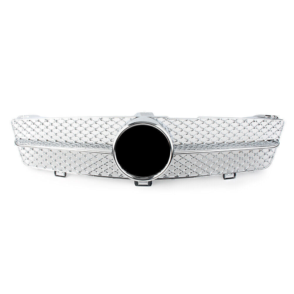 Front Bumper Grille Grill Fit for Mercedes-Benz W219 CLS CLASS 2008-2011 Chrome