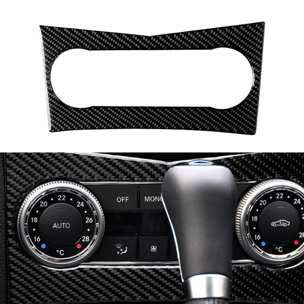 Carbon Fiber Air Conditioning Control Trim for Mercedes-Benz C-Class W204 07-10