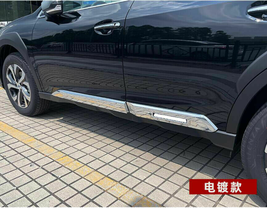 for Subaru Outback 2020-2022 ABS Chrome Body Side Door Molding Cover Trim Guard