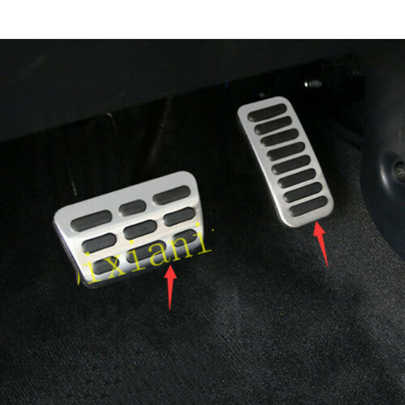 Stainless Inner Brake Pedal+Accelerator Pedal Cover trim for Kia Forte 2019-2022