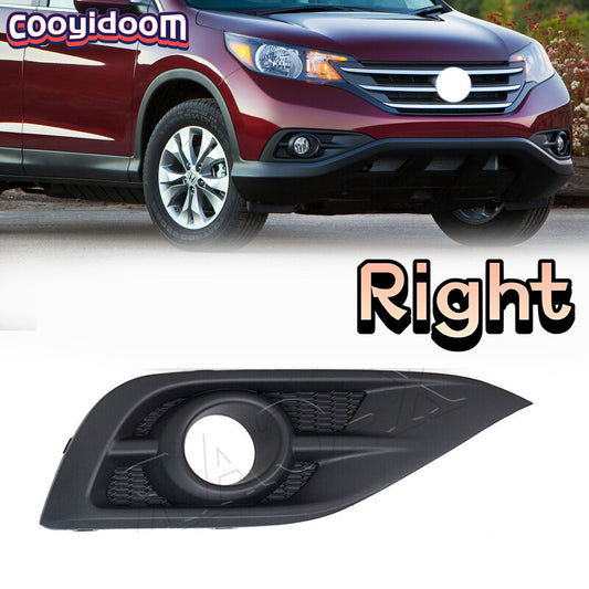 Right front bumper fog light cover suitable for Honda CRV 2012-2014 (replacement before 2013).