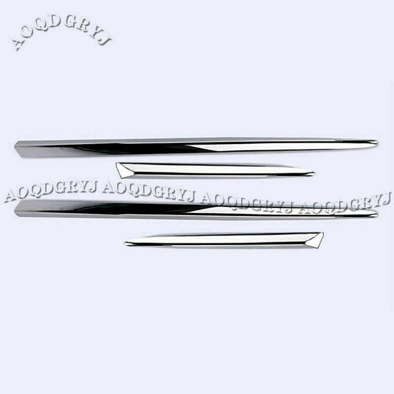 4P For 2016 2017-2021 for LEXUS LX570 Chrome Side Door Body Molding Panel Strip Trim