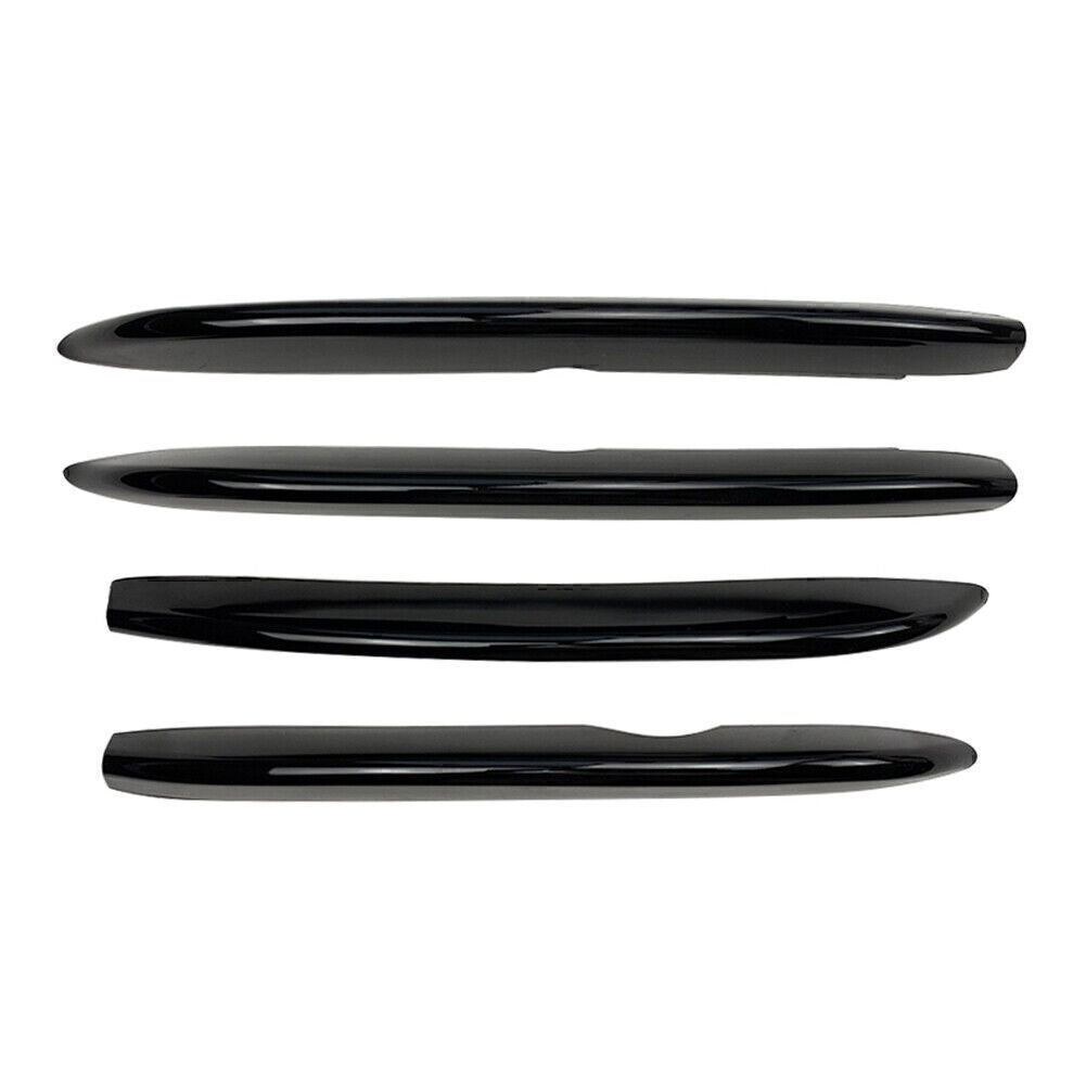 Glossy Black Front Fog Light Decor Cover Trim Fit for Mercedes-Benz CLA C118 2020+