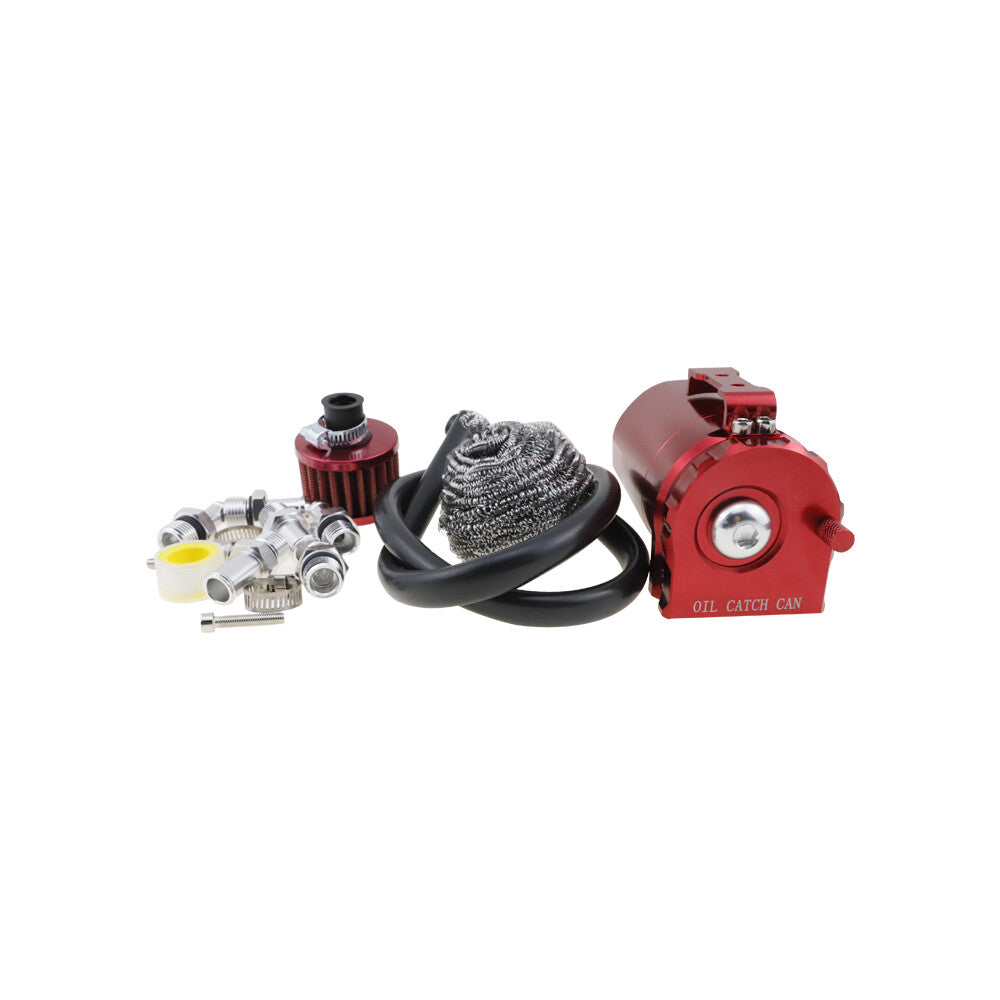 Red General Motors fuel tank kit, Polish confusion, reservoir and air filter